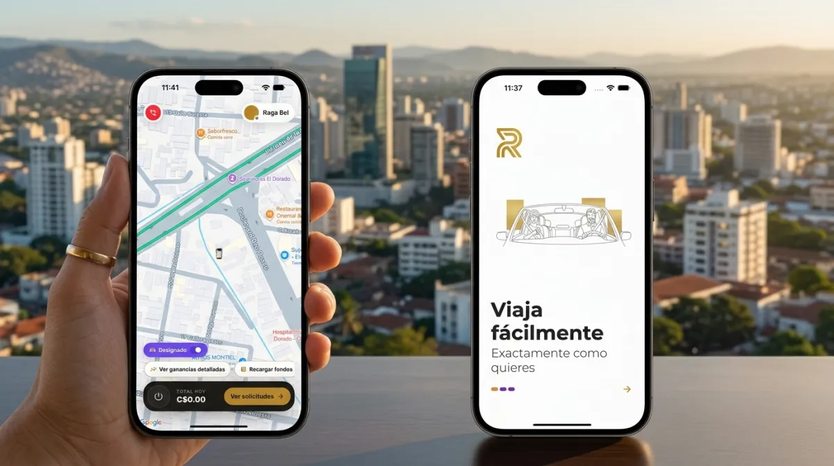 Rundi en las calles de Managua — app de pasajero y viaje activo